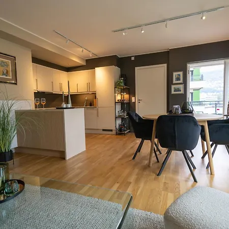 Apartamento Modern - Amazing Terrace And Fjord View, Close To Center