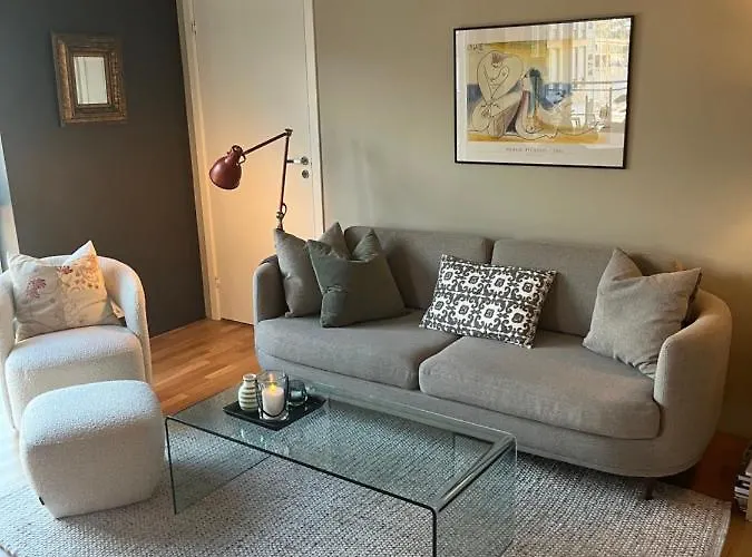 Modern - Amazing Terrace And Fjord View, Close To Center شقة