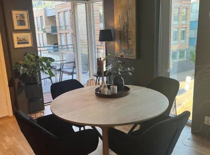 Lägenhet Modern - Amazing Terrace And Fjord View, Close To Center