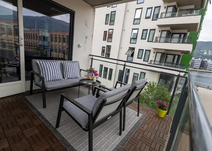 شقة Modern - Amazing Terrace And Fjord View, Close To Center *